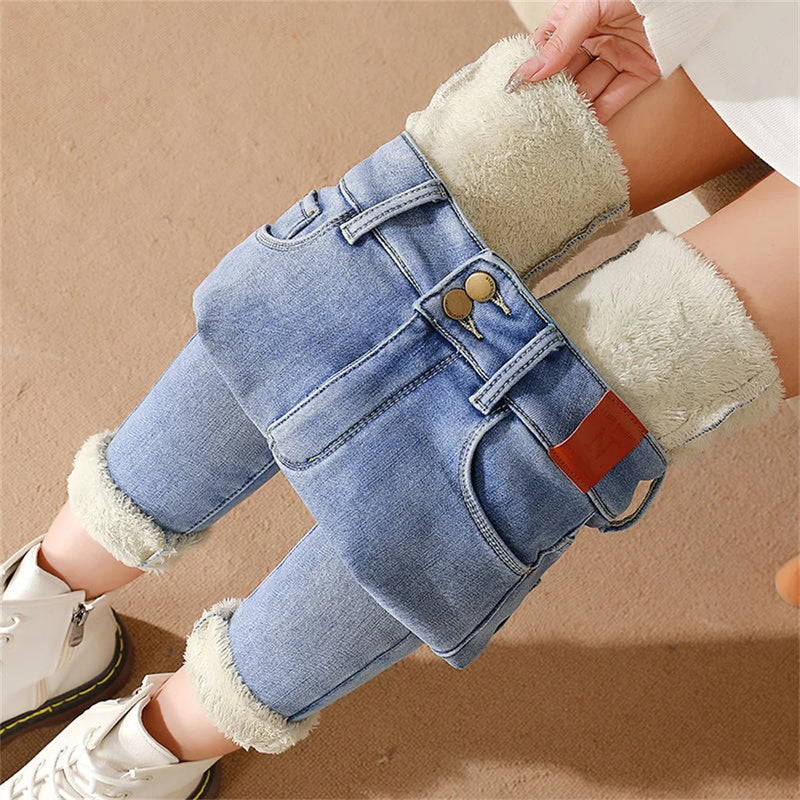 Calça Jeans forrada - Super Quente
