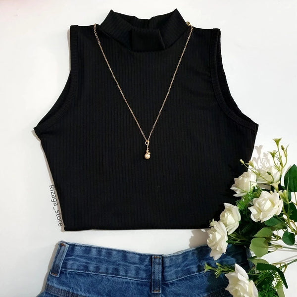 Cropped Gola Alta Tamara