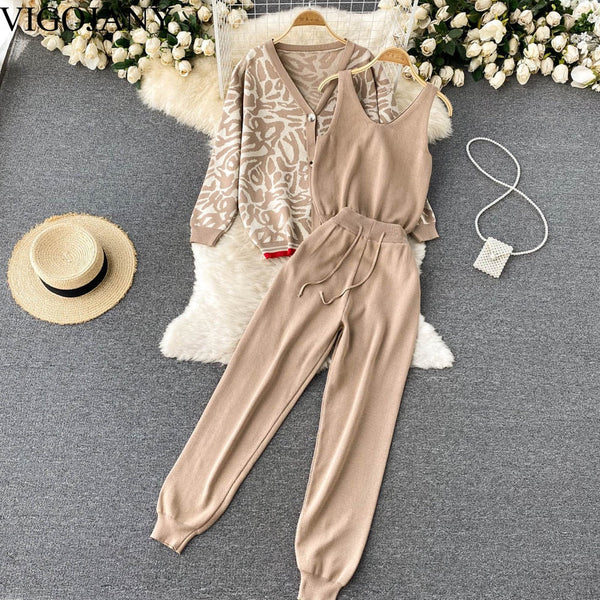 Conjunto Malha Cardigan